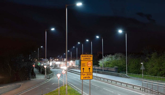 Ireland Galway LED street lamp renovation project