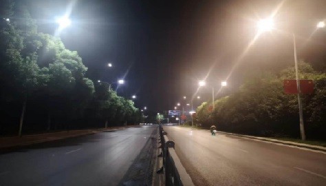 Jiangxi LED energy-saving demonstration road network project