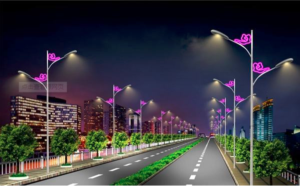 What are the characteristics and advantages of LED street lights?