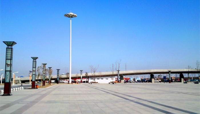 Guangxi Liuzhou large life square LED high pole lighting project